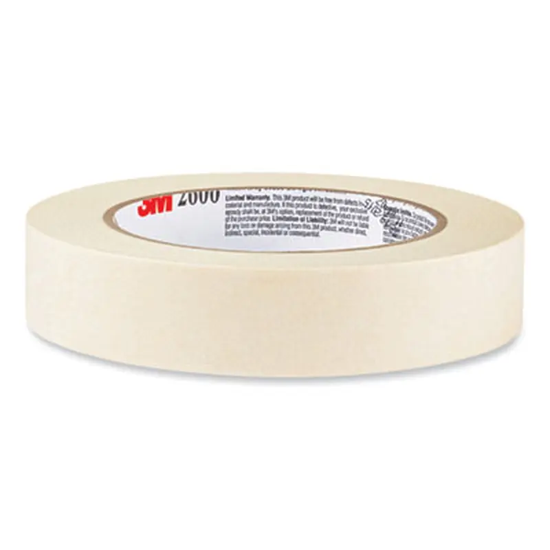 Economy Masking Tape, 3" Core, 1.88" x 60.1 yds, Tan - Tape | Highland