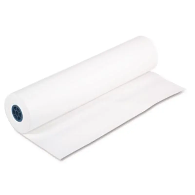 Kraft Paper Roll, 40 lb Wrapping Weight, 36" x 1,000 ft, White - Art & Design Paper | Pacon