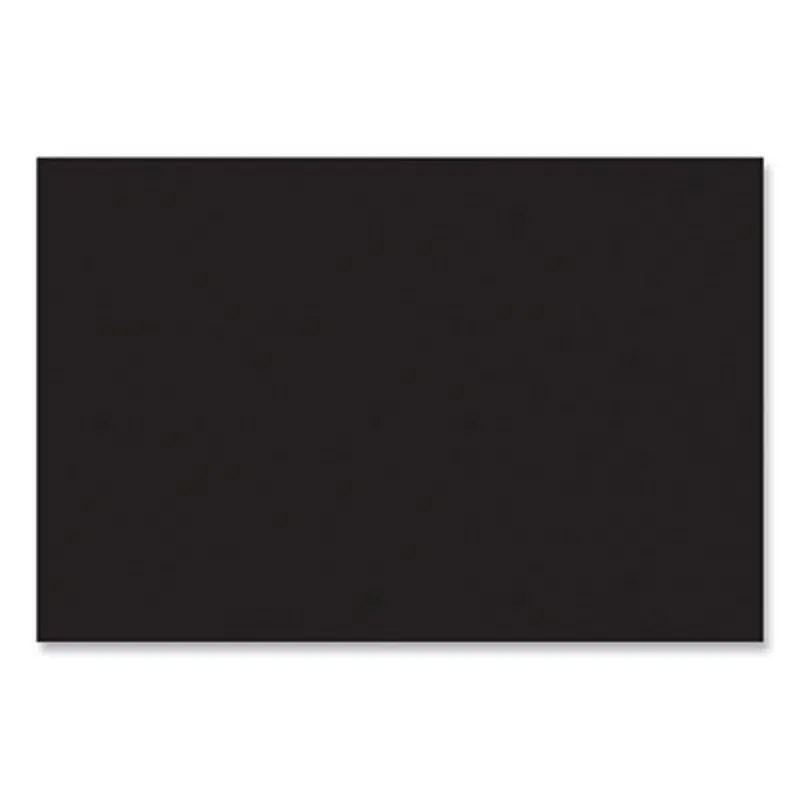 SunWorks Construction Paper, 50 lb Text Weight, 24 x 36, Black, 50/Pack - Art & Design Paper | Prang