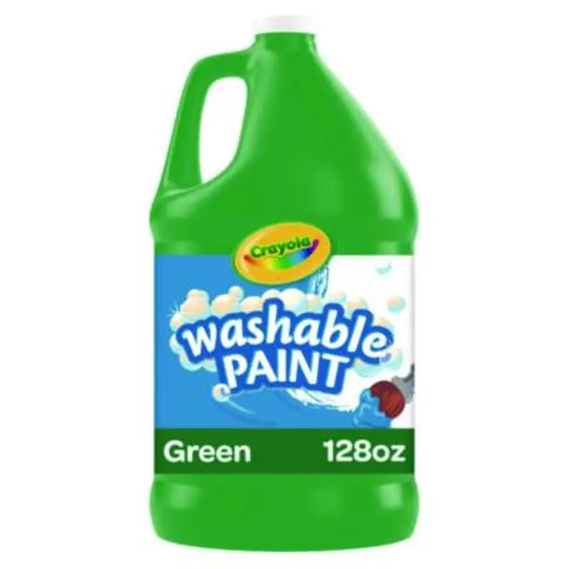Washable Paint, Green, 1 gal Bottle - Paint | Crayola