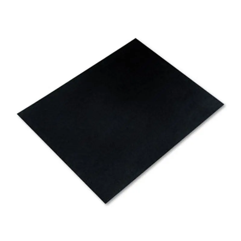 Four-Ply Railroad Board, 22 x 28, Black, 25/Carton - Art Boards & Construction Paper | Pacon