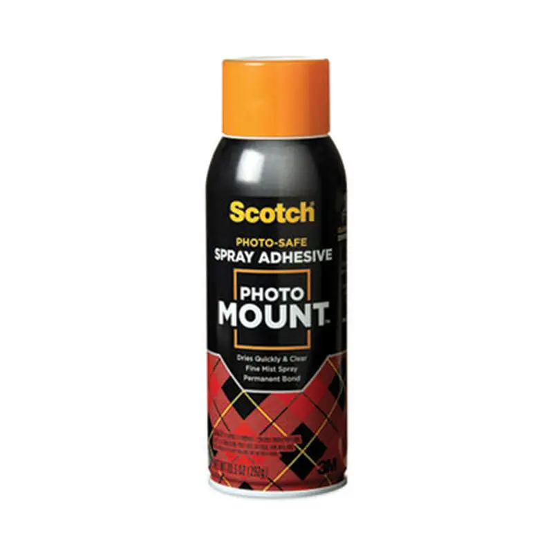 Photo Mount Spray Adhesive, 10.25 oz, Dries Clear - Glue | Scotch