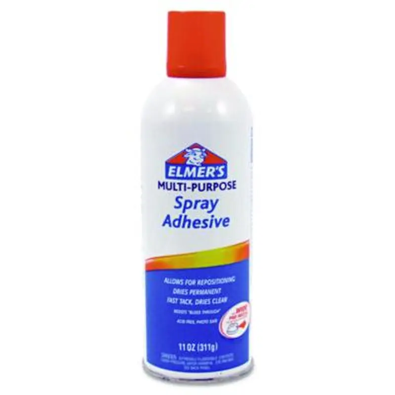 Multi-Purpose Spray Adhesive, 11 oz, Dries Clear - Glue | Elmer's