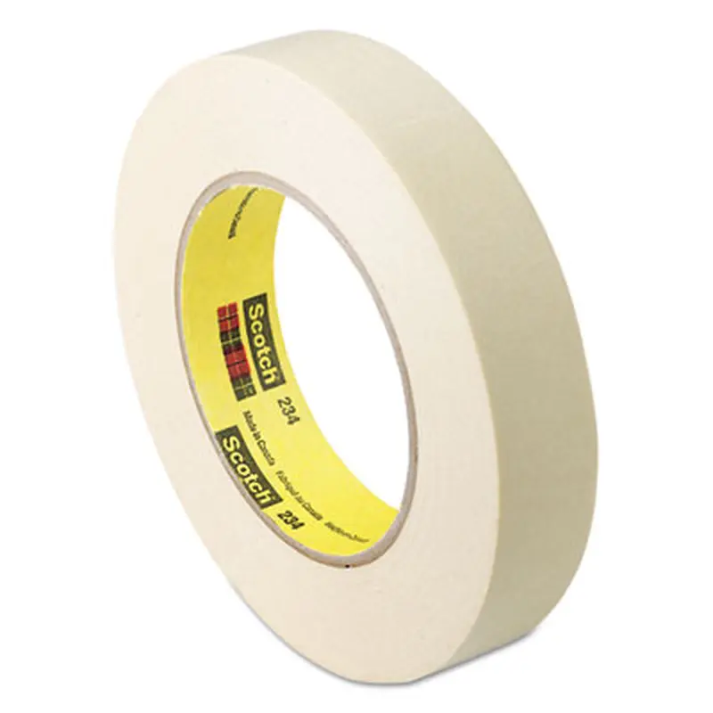 General Purpose Masking Tape 234, 3" Core, 24 mm x 55 m, Tan - Tape | Scotch