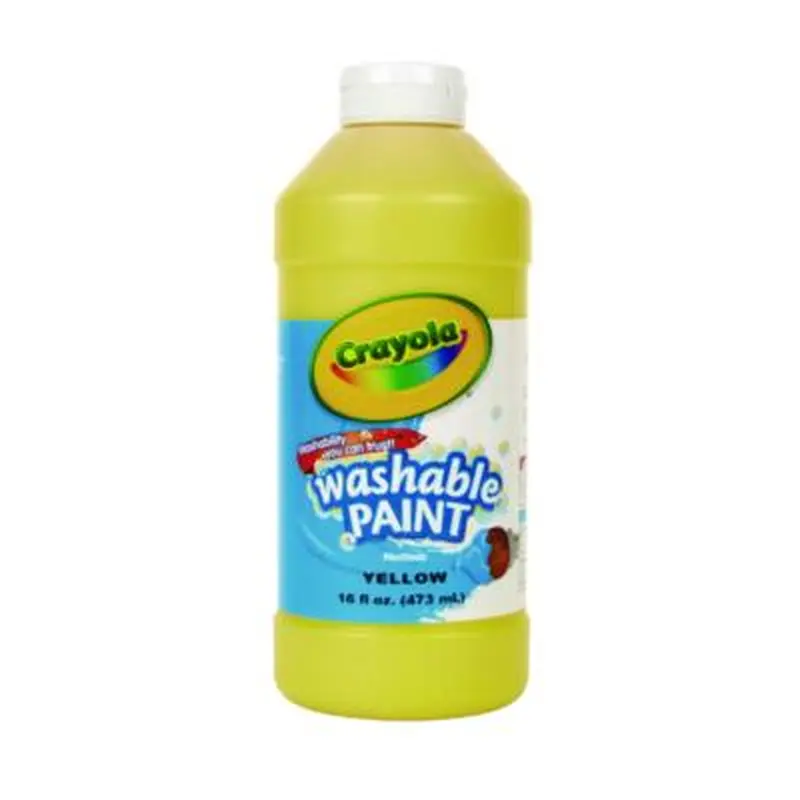 Washable Paint, Yellow, 16 oz Bottle - Paint | Crayola