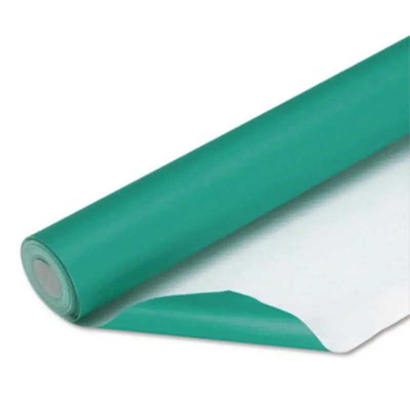 Fadeless Paper Roll, 50 lb Bond Weight, 48" x 50 ft, Teal - Art & Design Paper | Pacon