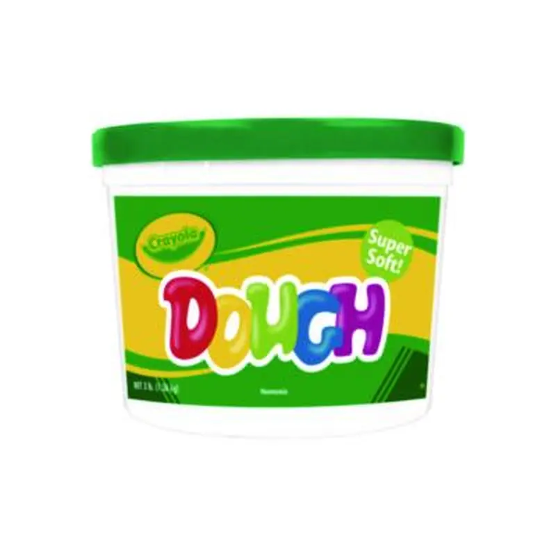 Modeling Dough Bucket, 3 lbs, Green - Clay | Crayola