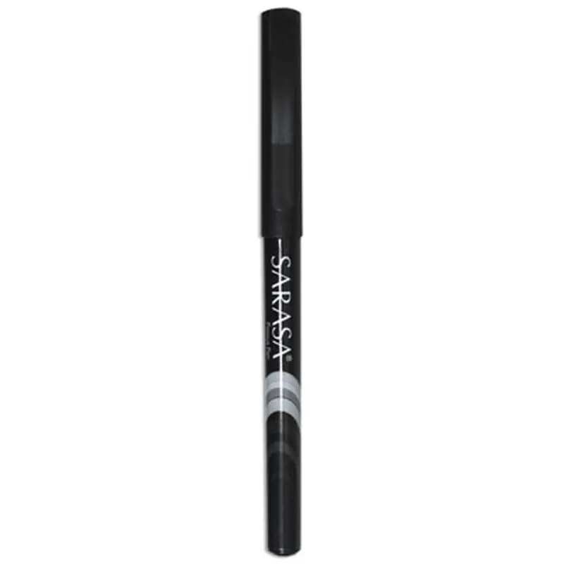 Sarasa Porous Point Pen, Stick, Fine 0.8 mm, Black Ink, Black Barrel, 12/Pack - Pens | Zebra