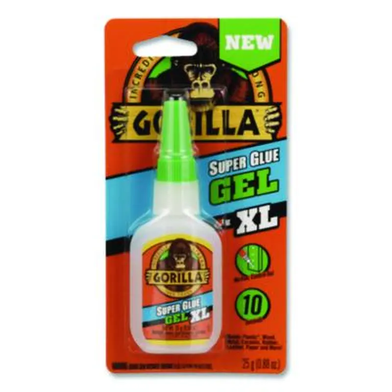 Super Glue Gel, 0.88 oz, Dries Clear - Glue | Gorilla