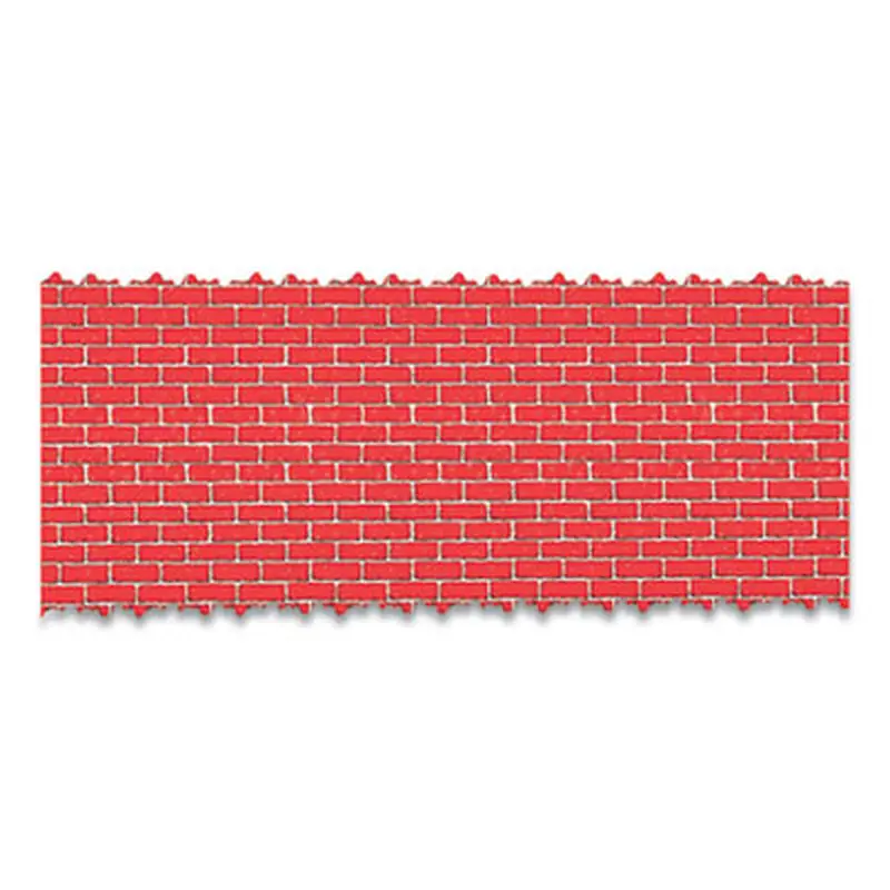 Corobuff Corrugated Paper Roll, 48" x 25 ft, Holiday Brick - Art & Design Paper | Pacon