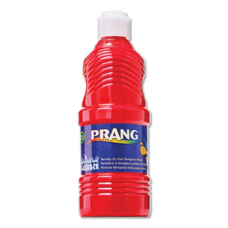 Washable Paint, 12 Assorted Colors, 16 oz Dispenser-Cap Bottle, 12/Pack - Paint | Prang