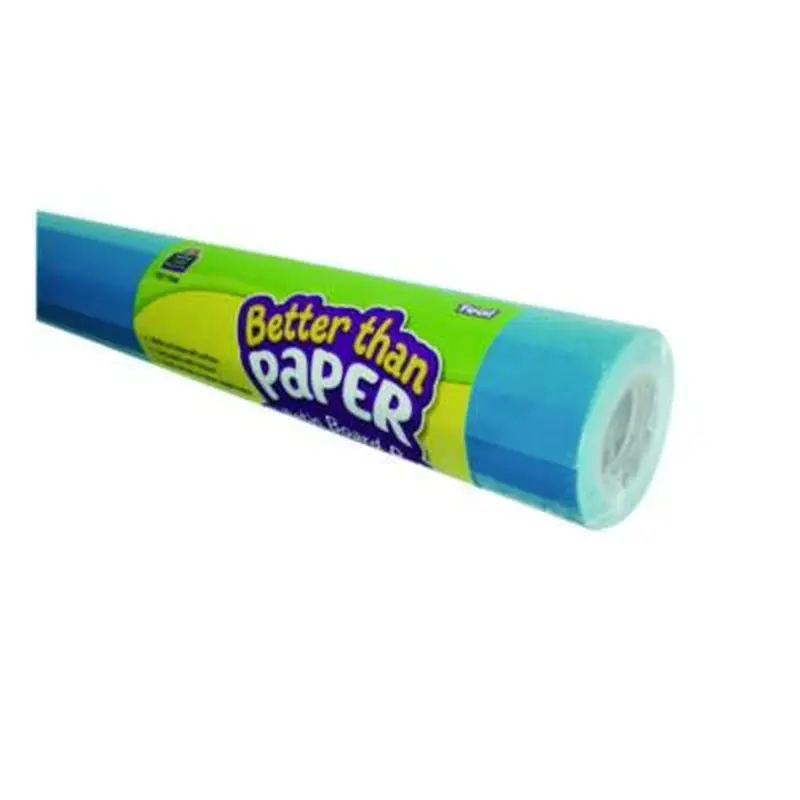 Better Than Paper Bulletin Board Roll, 4 ft x 12 ft, Teal - Art & Design Paper | Teacher Created Resources