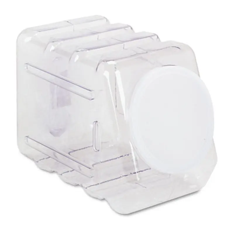 Interlocking Storage Container with Lid, Clear Plastic - Art Containers | Pacon
