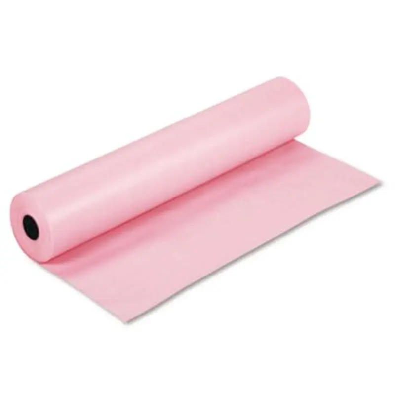 Rainbow Duo-Finish Colored Kraft Paper, 35 lb Wrapping Weight, 36" x 1,000 ft, Pink - Art & Design Paper | Pacon