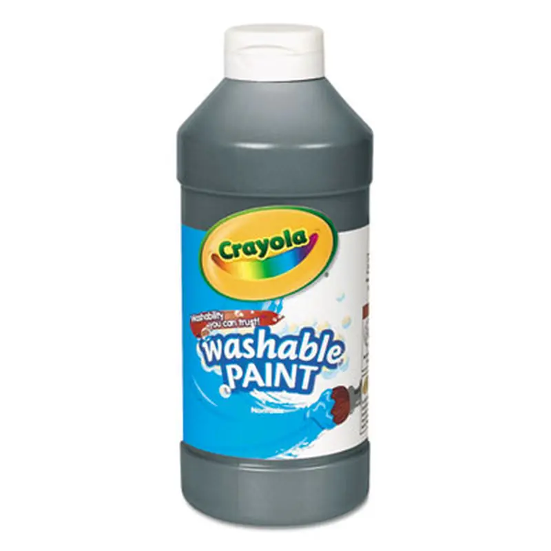 Washable Paint, Black, 16 oz Bottle - Paint | Crayola
