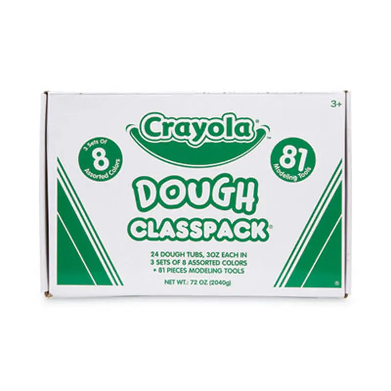 Dough Classpack, 3 oz, 8 Assorted Colors - Clay | Crayola