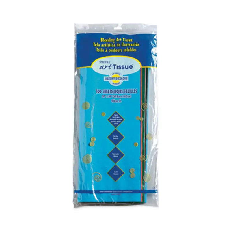 Spectra Art Tissue, 23 lb Tissue Weight, 20 x 30, Assorted, 100/Pack - Art & Design Paper | Pacon