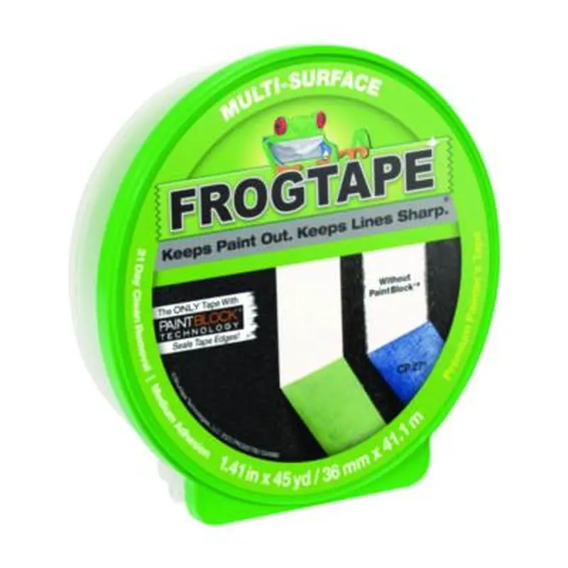 FrogTape Multi-Surface Painting Tape, 1.41" x 45 yds, Green - Tape | Duck