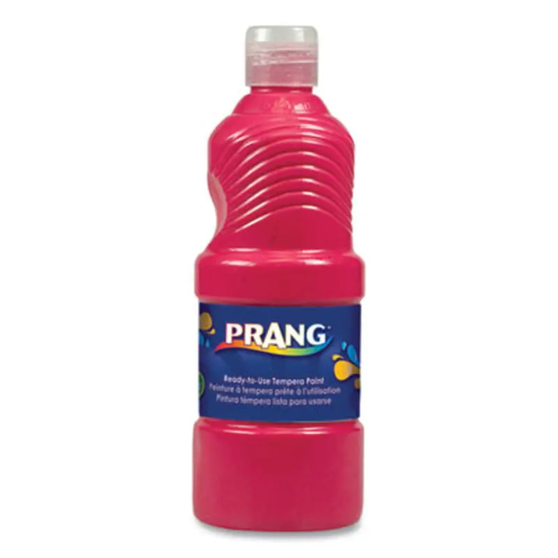 Ready-to-Use Tempera Paint, Magenta, 16 oz Dispenser-Cap Bottle - Paint | Prang