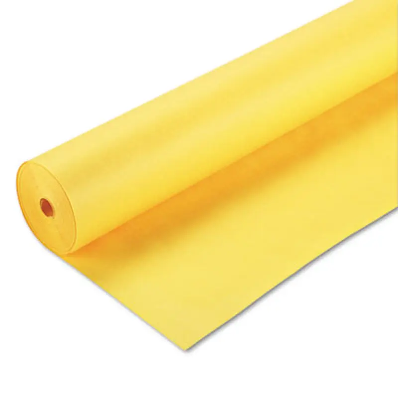 Spectra ArtKraft Duo-Finish Paper, 48 lb Text Weight, 48" x 200 ft, Canary Yellow - Art & Design Paper | Pacon