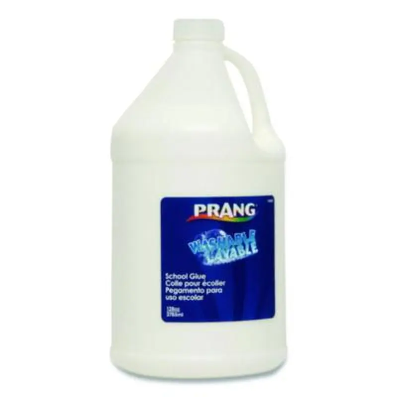 Washable Liquid White School Glue, 128 oz, Dries Clear - Glue | Prang