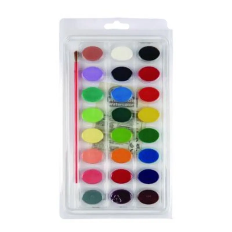 Washable Watercolor Paint, 24 Assorted Colors, Palette Tray - Paint | Crayola