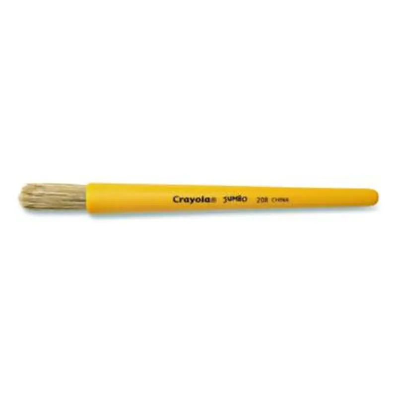 Art Brushes So Big, 7.63" Long, Natural Hair, 1.38" Round Brush - Paint Supplies | Crayola