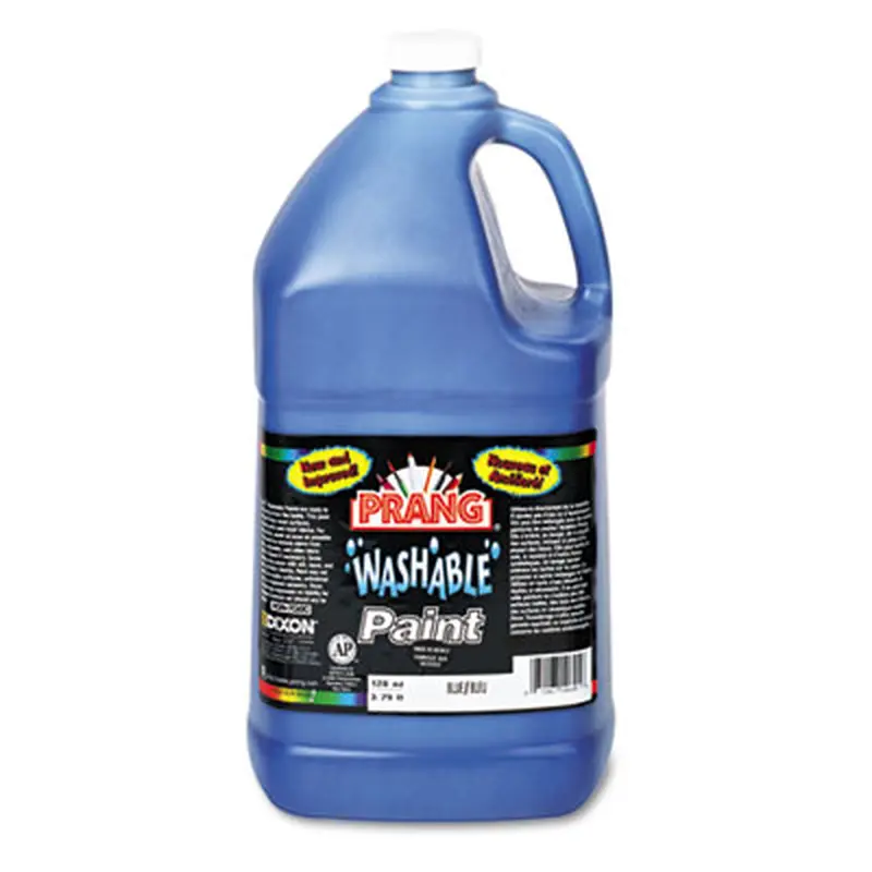 Washable Paint, Blue, 1 gal Bottle - Paint | Prang