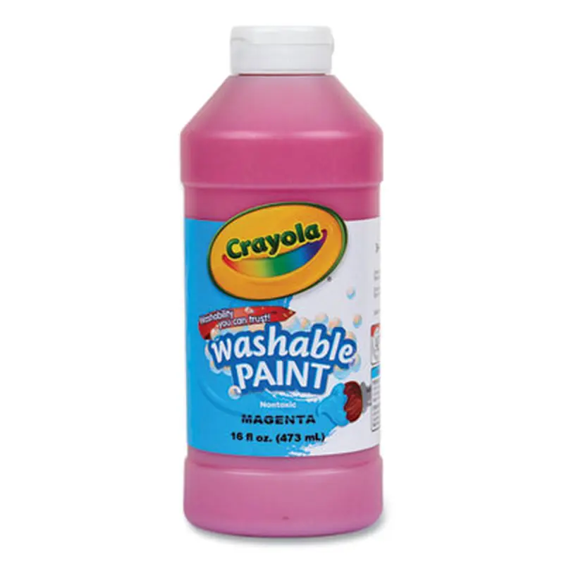 Washable Paint, Magenta, 16 oz Bottle - Paint | Crayola
