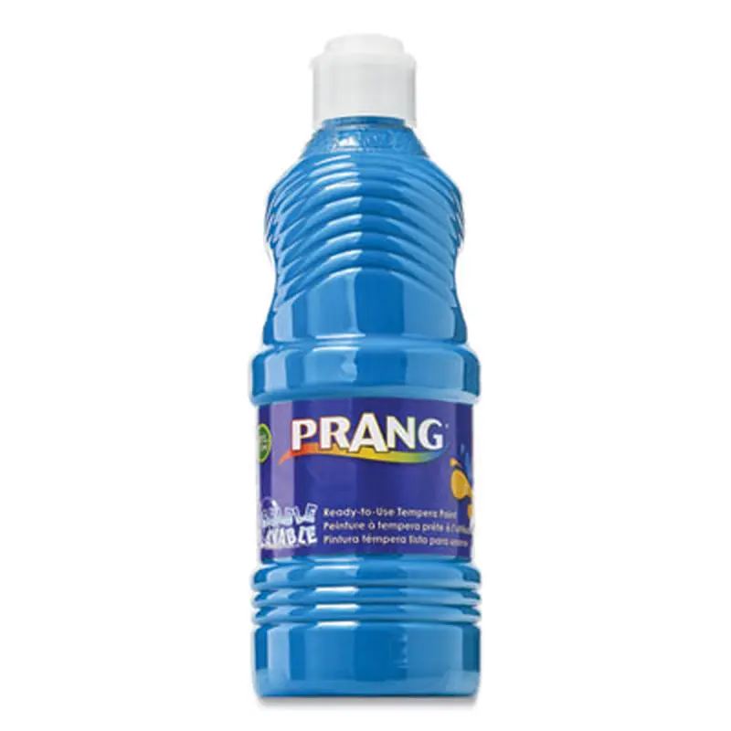 Washable Paint, Turquoise Blue, 16 oz Dispenser-Cap Bottle - Paint | Prang