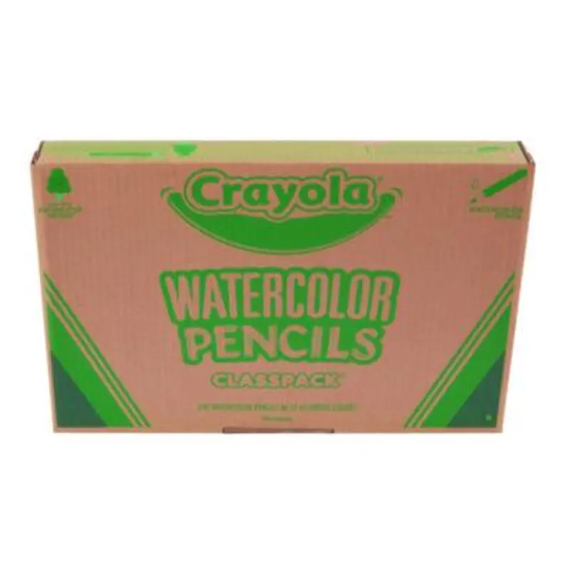 Watercolor Pencil Classpack, 3.3 mm, Assorted Lead and Barrel Colors, 240/Pack - Pencils | Crayola