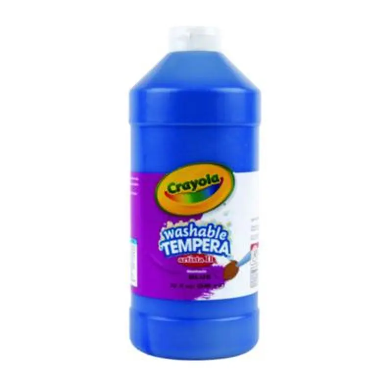 Artista II Washable Tempera Paint, Blue, 32 oz Bottle - Paint | Crayola