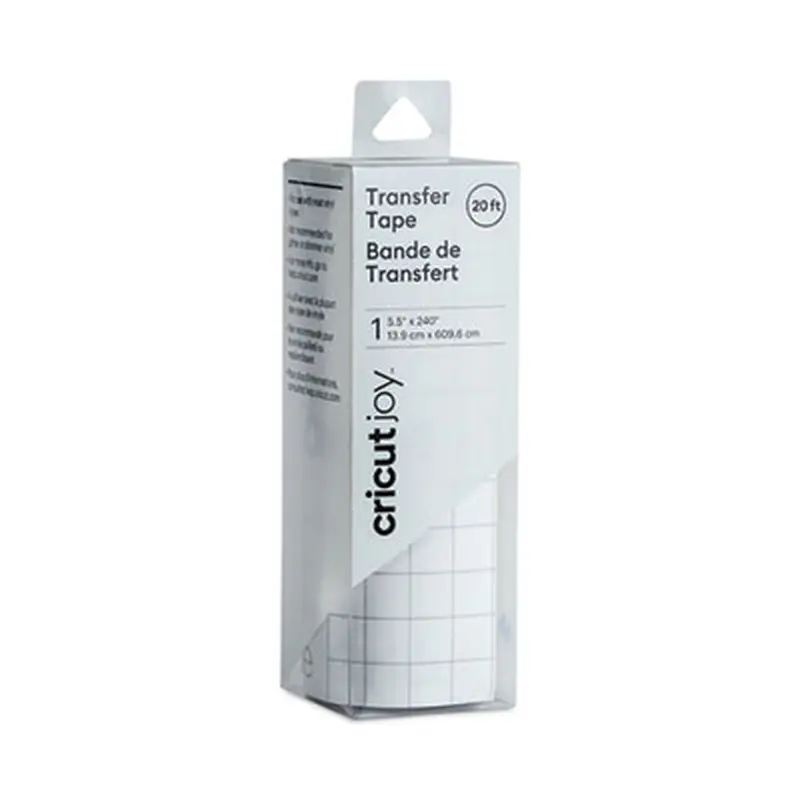 Joy Bulk Transfer Tape for Vinyl, 5.5 x 240, Clear - Mounting Tape | Cricut
