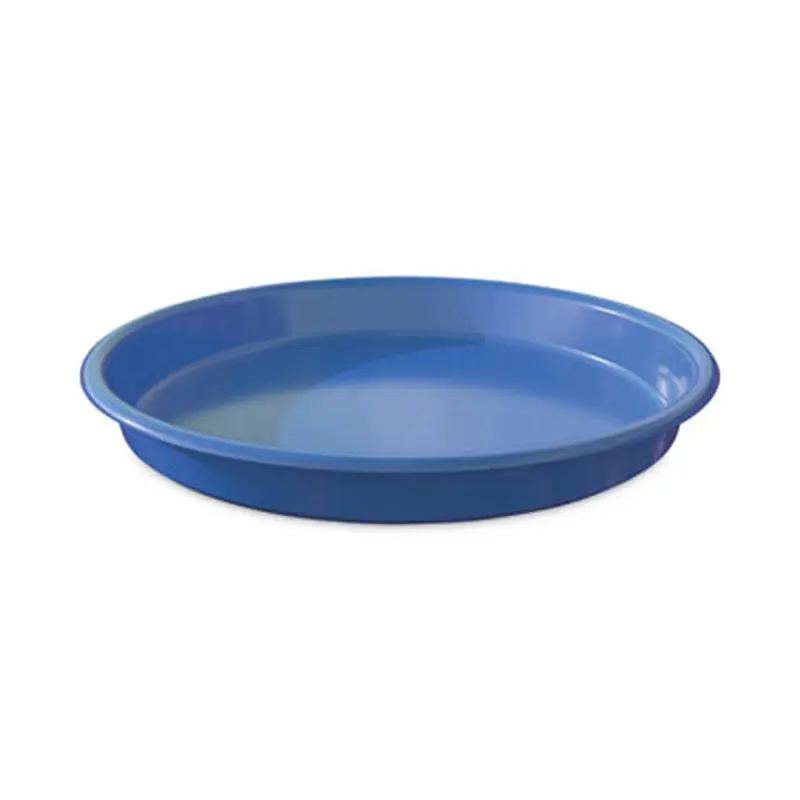 Little Artist's Antimicrobial Craft Tray, 13" Dia., Blue - Paint Supplies | deflecto