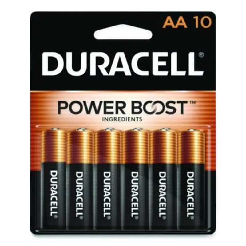 Power Boost CopperTop Alkaline AA Batteries, 10/Pack - Batteries | Duracell