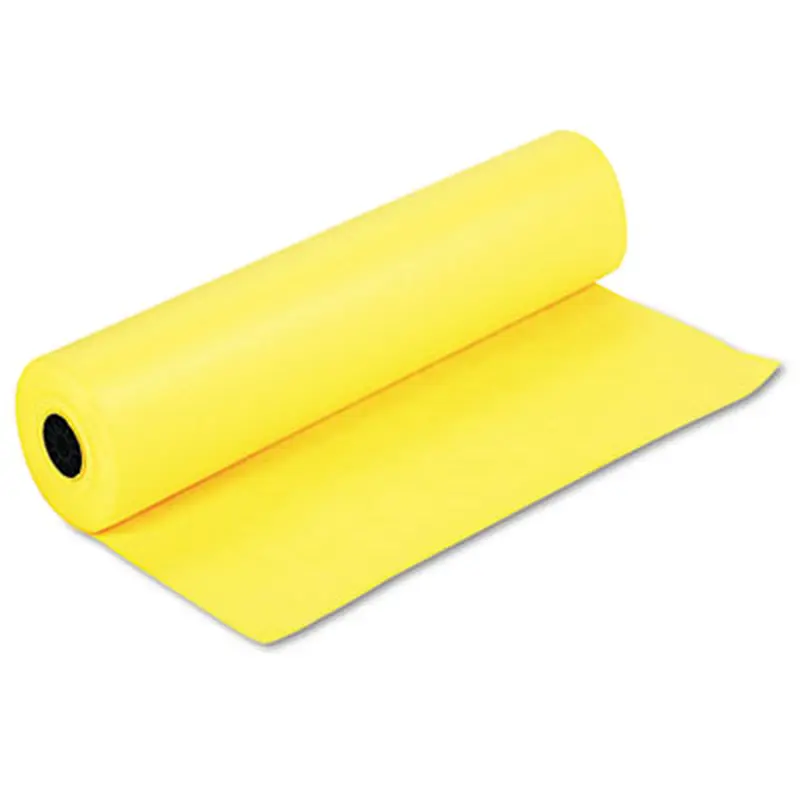 Spectra ArtKraft Duo-Finish Paper, 48 lb Text Weight, 36" x 1,000 ft, Canary Yellow - Art & Design Paper | Pacon