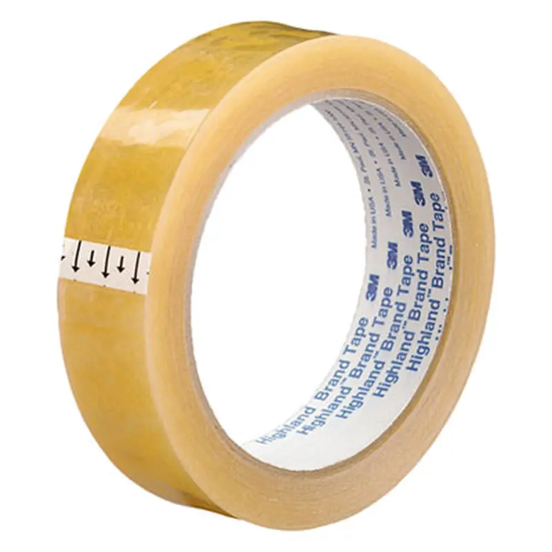 Transparent Tape, 3" Core, 1" x 72 yds, Clear - Tape | Highland