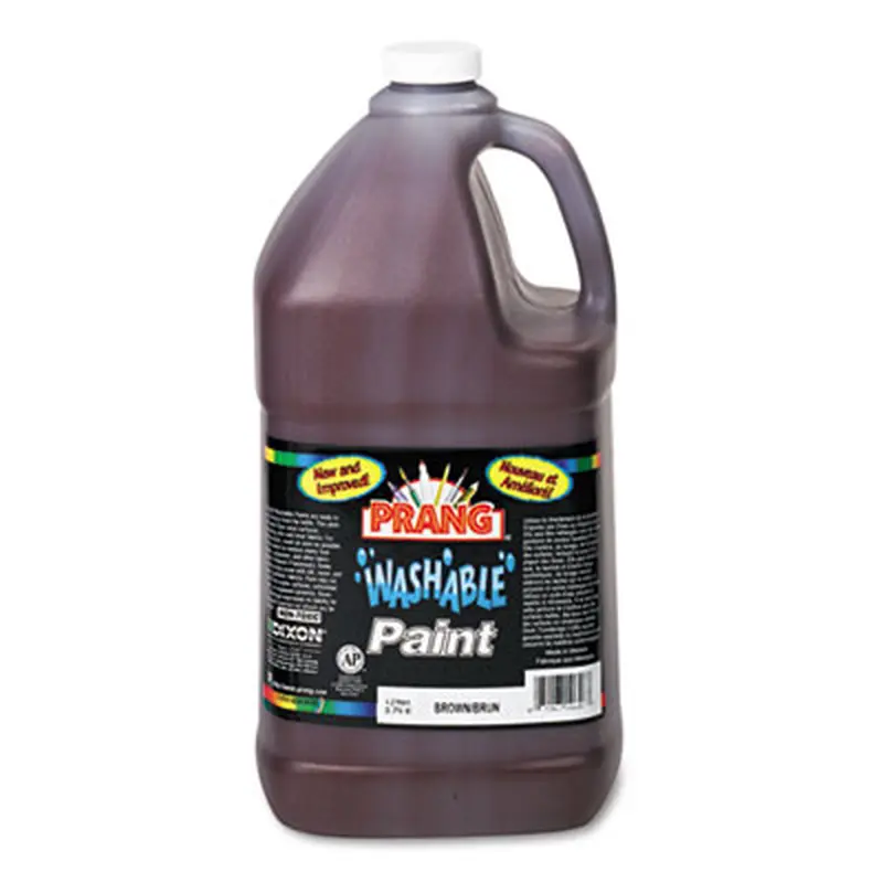 Washable Paint, Brown, 1 gal Bottle - Paint | Prang