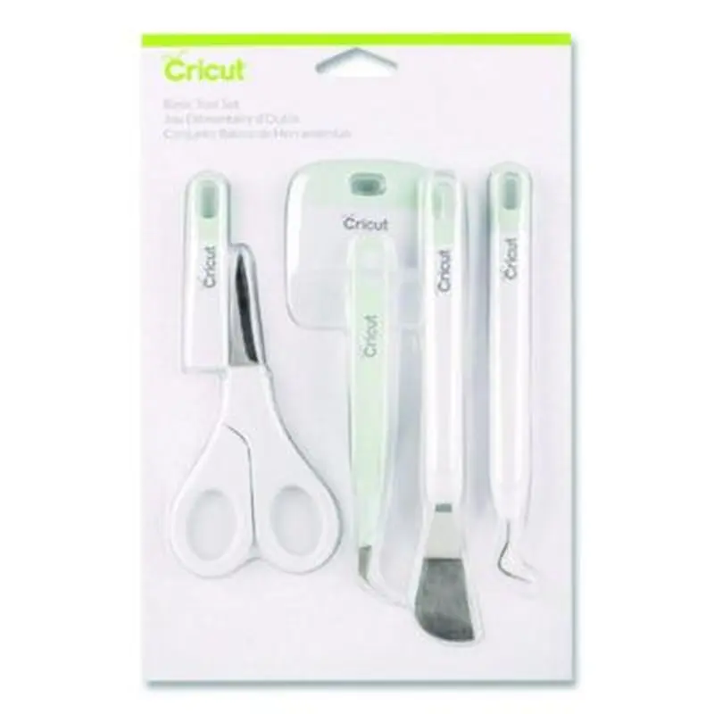Basic Tool Set, 5 Tools, Gray - Hobby Knives | Cricut