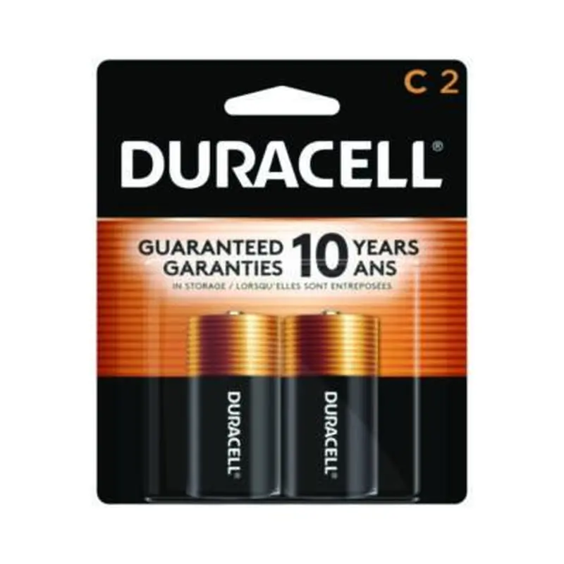 CopperTop Alkaline C Batteries, 2/Pack - Batteries | Duracell