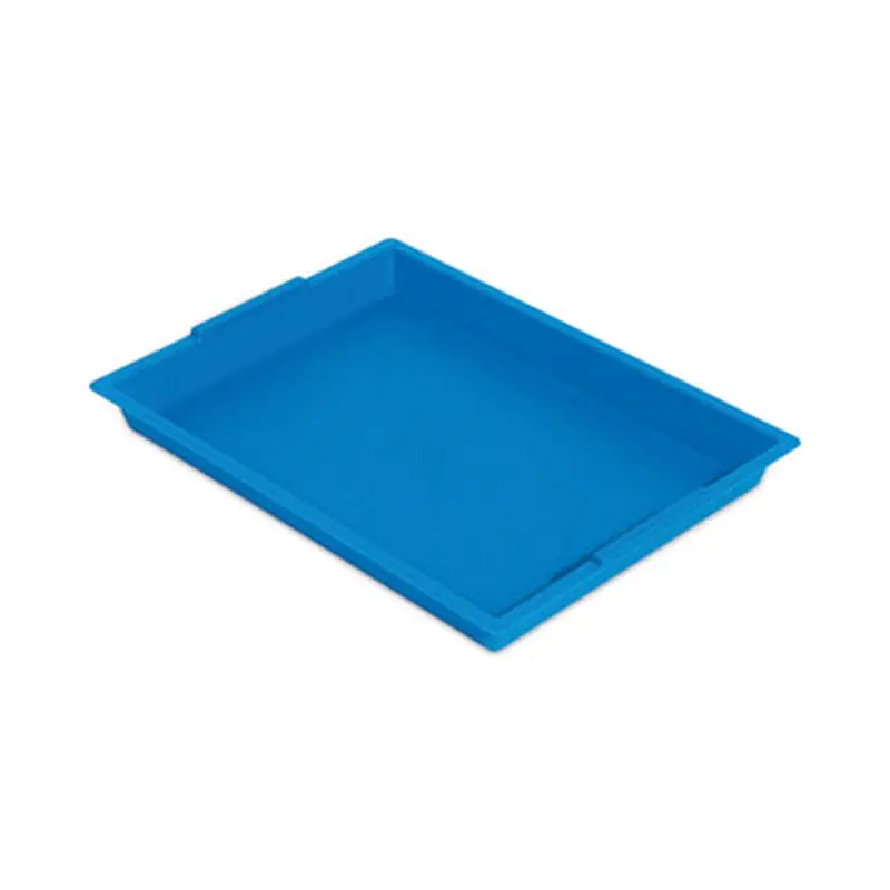 Little Artist Antimicrobial Finger Paint Tray, 16 x 1.8 x 12, Blue - Paint Supplies | deflecto