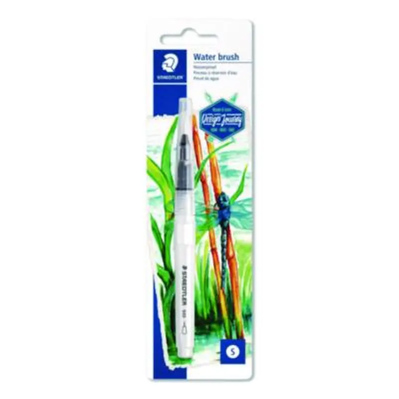 Classic Water Brush, Nylon/Polyester Blend, Round - Paint Supplies | Staedtler