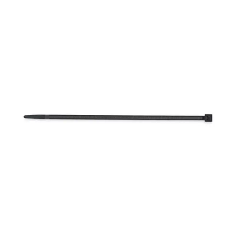 Nylon Cable Ties, 8 x 0.19, 50 lb, Black, 1,000/Pack - Cable Management | Tatco