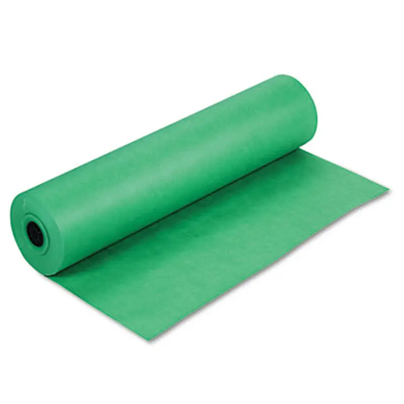 Spectra ArtKraft Duo-Finish Paper, 48 lb Text Weight, 36" x 1,000 ft, Bright Green - Art & Design Paper | Pacon