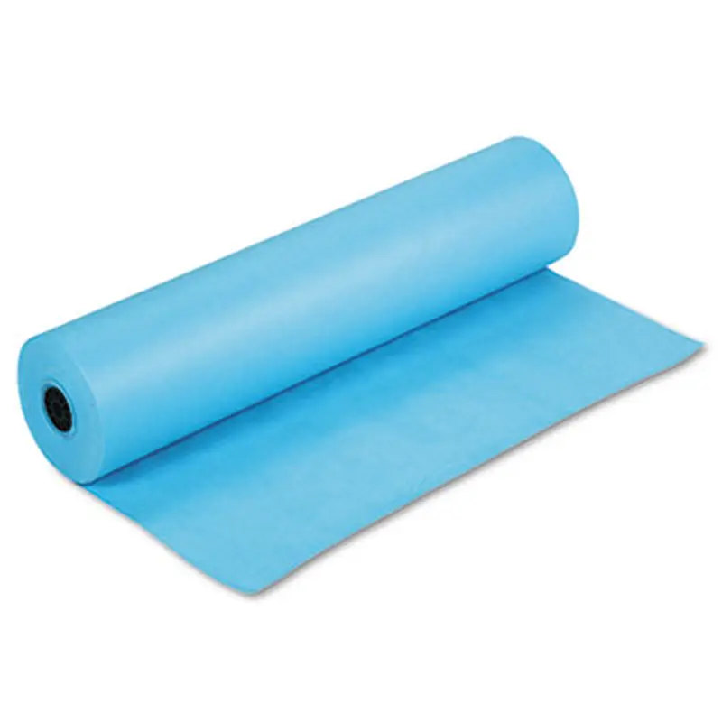 Spectra ArtKraft Duo-Finish Paper, 48 lb Text Weight, 36" x 1,000 ft, Sky Blue - Art & Design Paper | Pacon