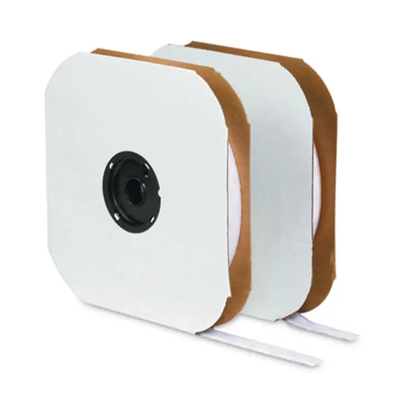Sticky-Back Fasteners, Hook Side, 1.5" x 75 ft, White - Hook & Loop Fasteners | VELCRO Brand