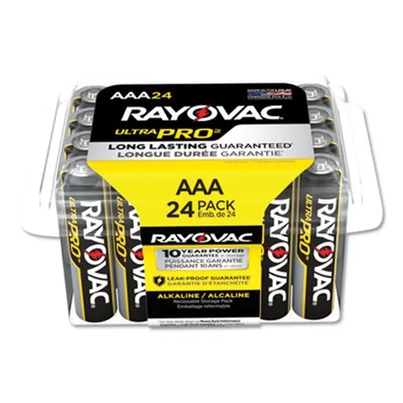 Ultra Pro Alkaline AAA Batteries, 24/Pack - Batteries | Rayovac
