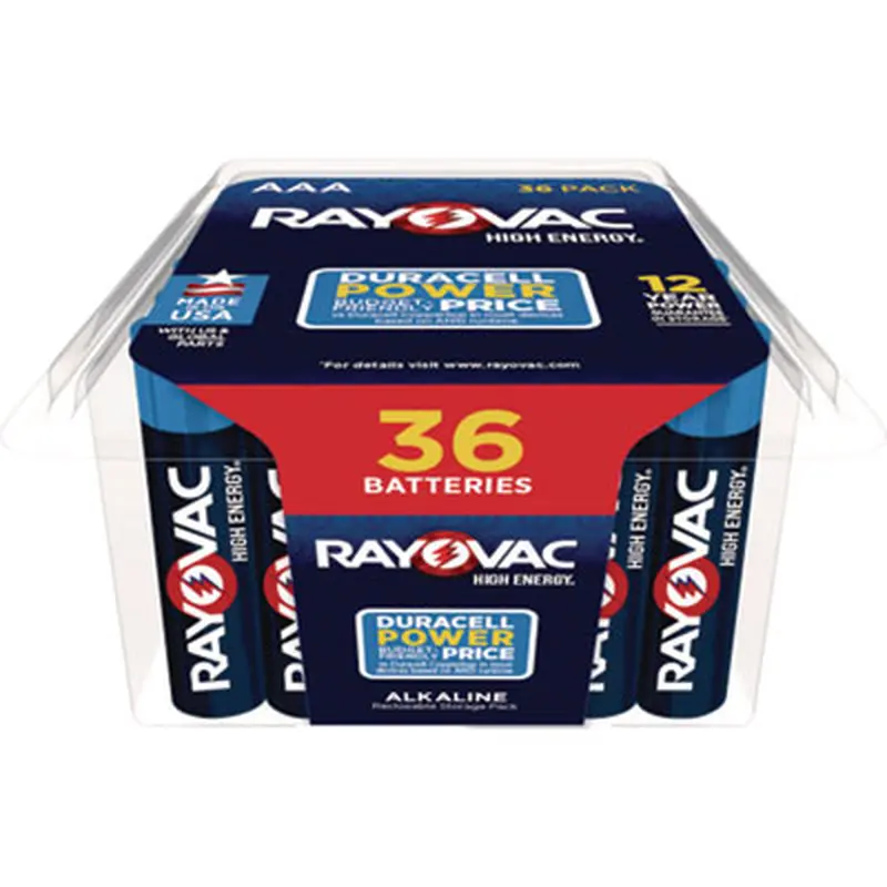 Alkaline AAA Batteries, 36/Pack - Batteries | Rayovac
