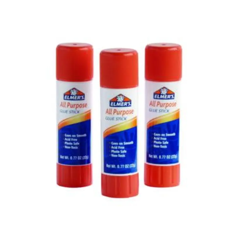 All Purpose Glue Stick, 0.77 oz, Dries Clear, 3/Pack - Glue | Elmer's