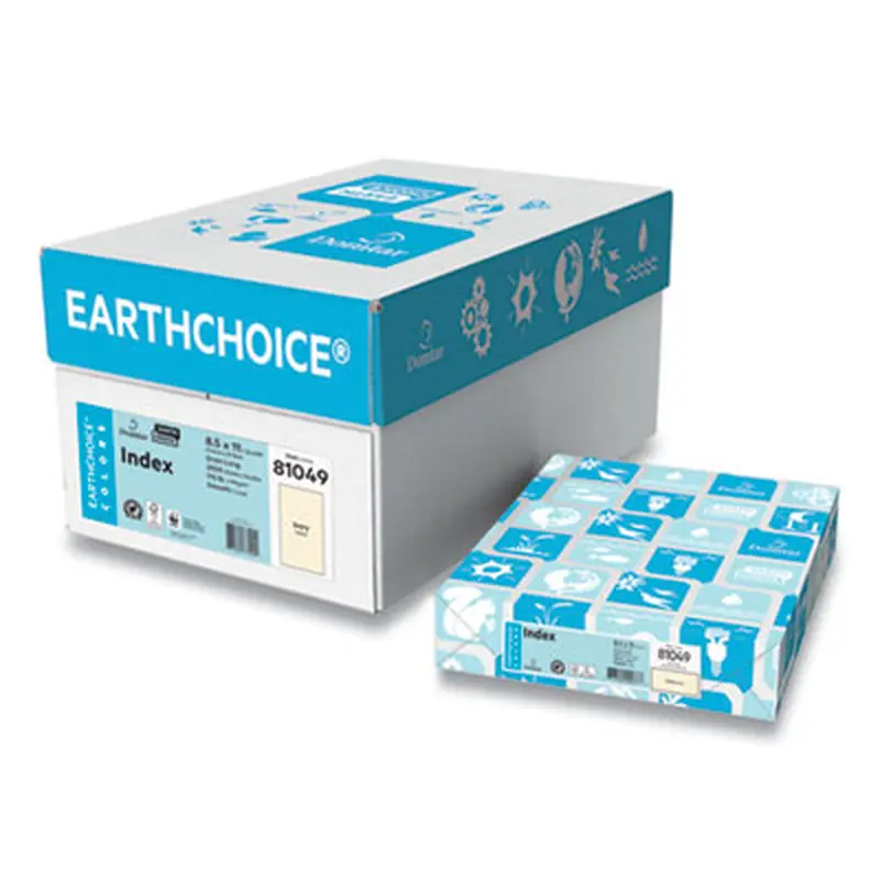 Card Stock, 110 lb Cover Weight, 8.5 x 11, Ivory, 250/Pack - Art & Design Paper | Domtar